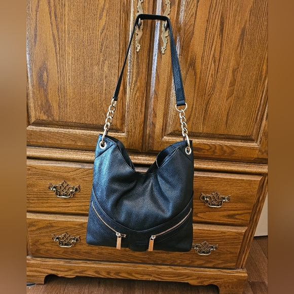 Michael Kors Pebbled Leather Jamesport Shoulder Bag! - Picture 12 of 13